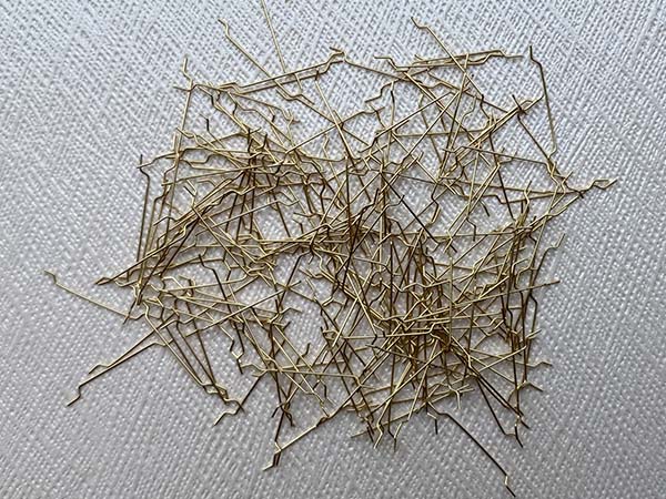 高强度镀铜微丝端勾型0.22X13